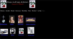 Desktop Screenshot of lauralwatson.com